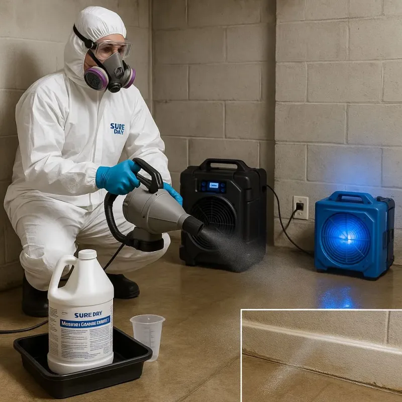 Sanitization and Odor Removal process in Otsego, MN